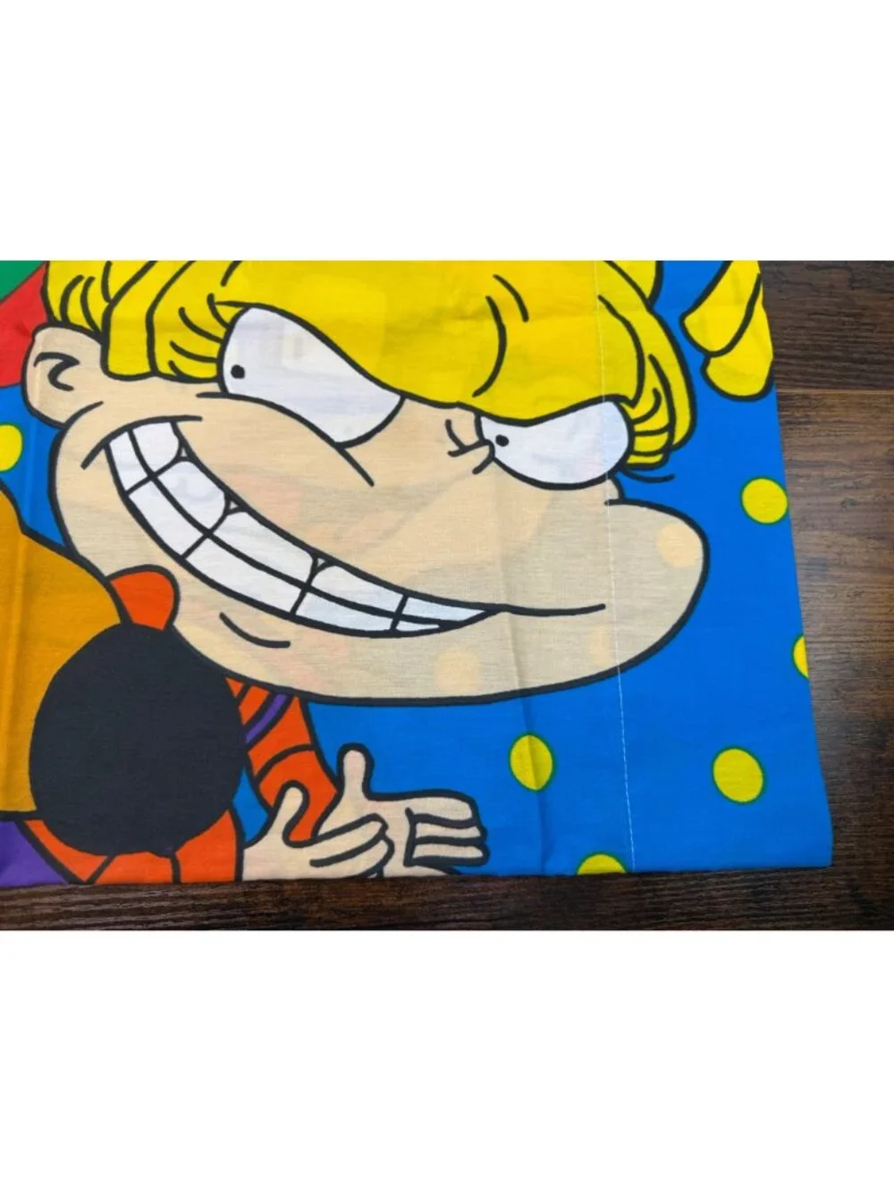 Vintage Nickelodeon Rugrats Pillowcase and valance